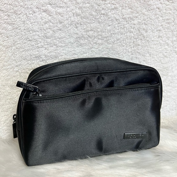 Chanel Black Toiletry Bag with Rectangular Shape and Zipper Closure - Picture 1 of 10